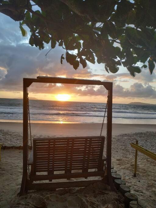 Apto 80M Da Praia Grande Vista Mar! Governador Celso Ramos Eksteriør billede